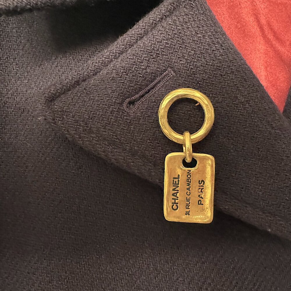 Chanel Rue Cambon 31 brooch /pin a rare find in perfect condition